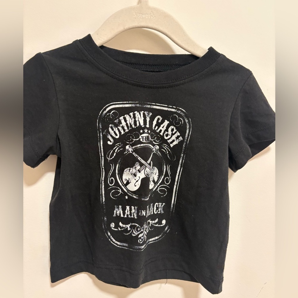 🐻 JOHNNY CASH BABY TSHIRT 12M